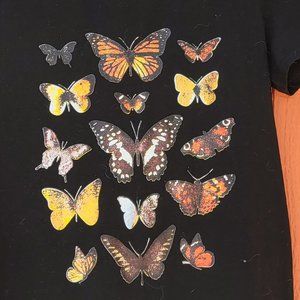 Butterfly tee shirt dress